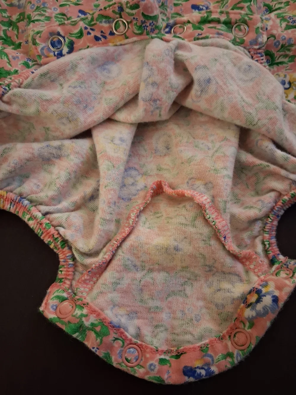 Ralph Lauren Pink Floral Baby One-Piece Romper